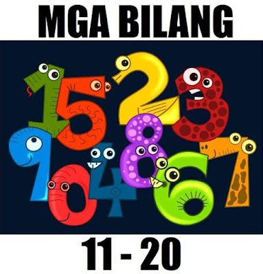 labingwalo|Tagalog Numbers: 11, 12, 13, 14, 15, 16, 17, 18, 19, 20.